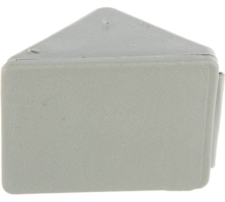 Мебельный уголок с шурупом Зубр цвет св-серый, 4,0x15мм, ТФ6, 4шт 4-308256-6