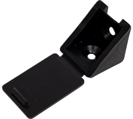 Мебельный уголок с шурупом Зубр цвет черный, 4,0x15мм, ТФ6, 4шт 4-308256-7