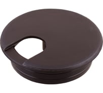 Заглушка для стола ELEMENT кабель-канал пластик коричневый 1 шт 131140