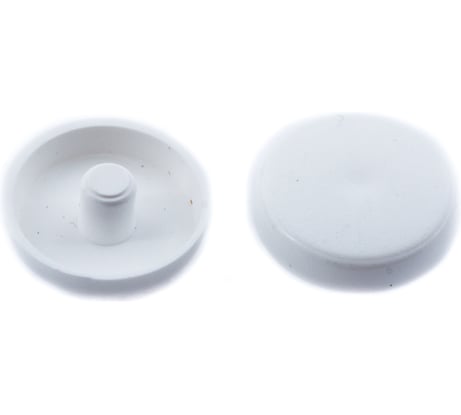 Заглушки для рамного дюбеля ELEMENT белый 35 шт 210070