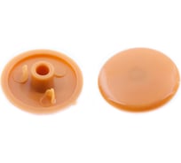 Заглушки на мебельную стяжку ELEMENT 7мм бук 50 шт 019100