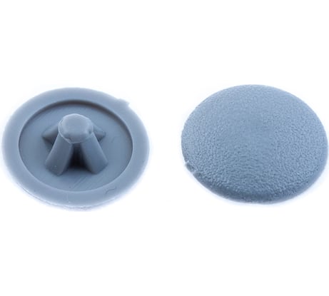 Заглушки на шуруп №2 ELEMENT темно-серый 40 шт 018320