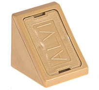 Мебельные уголки ELEMENT пластик, с шурупом, бук, 6 шт 021630