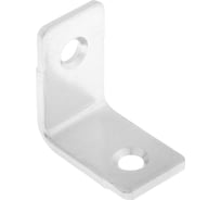 Мебельный уголок ТУНДРА 25x25x15x2 мм, цинк, в упаковке 1 шт. 9405993