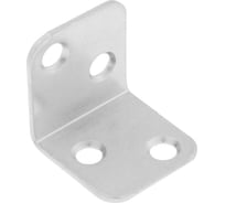 Мебельный уголок ТУНДРА krep, 26x26x25x1.5 мм, цинк, в упаковке 1 шт. 5294222