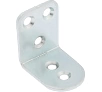 Мебельный уголок ТУНДРА krep, 32x32x26x2 мм, цинк, в упаковке 1 шт. 5294223