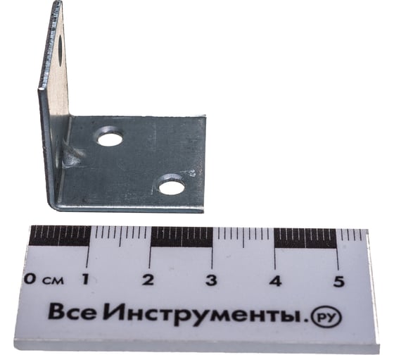 Мебельный широкий уголок ЗУБР УМШ-1.5 25х25х25 х 1.5мм белый цинк 31034-25