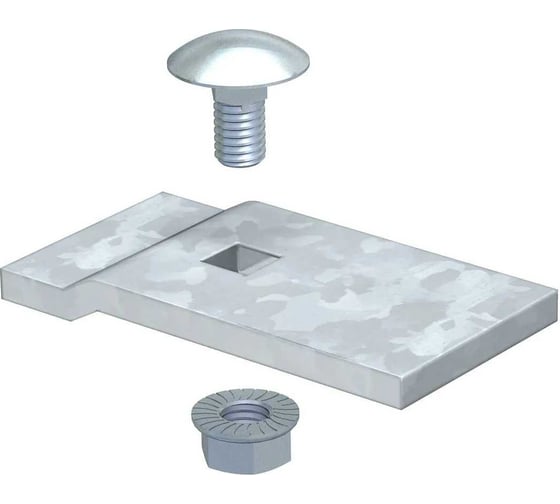 Фиксатор OBO Bettermann 60x30 мм (10 шт/уп) 6221122 1