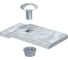 Фиксатор OBO Bettermann 60x30 мм (10 шт/уп) 6221122 1