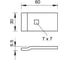Фиксатор OBO Bettermann 60x30 мм (10 шт/уп) 6221122 3