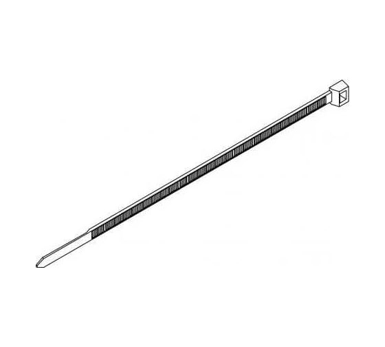 Кабельный хомут OBO Bettermann 2.5x150 мм, полиамид, белый, 100 шт. в упаковке 2331816