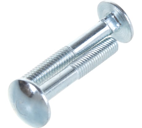 Болт мебельный DIN 603 6x40 40 шт качественный крепеж 0300723 КЧ