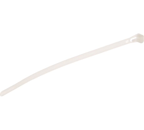 Нейлоновая открывающаяся стяжка NIKOMAX 200х7,5мм, белая, уп-ка 100шт. NMC-CTN200-75-RL-WT-100