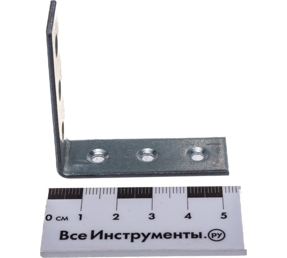 Бытовой/мебельный квадратный уголок ГОСКРЕП 50х50х17х2мм 13-0020960