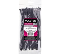 Хомут Volsten V02-1B-4,8х400-100 черный нейлон 4,8х400 100шт. 12966