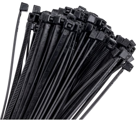 Нейлоновые хомуты РемоКолор черные 100 х 2,5 мм, 100 47-3-100