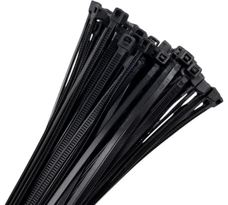 Нейлоновые хомуты РемоКолор черные 200 х 2,5 мм, 100 47-3-200