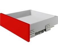 Направляющие BOYARD СТАРТ PUSH с прямыми боковинами стандартной высоты SB28GR.1/450, серый 100064