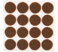 Набор подкладок для мебели KROFT 32шт коричневые 202004