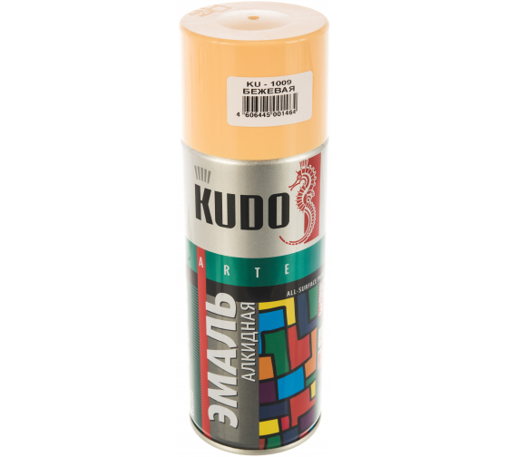 Универсальная эмаль KUDO бежевая 586000 1