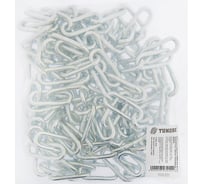 Длиннозвенная цепь ТУНДРА krep DIN763, диаметр 5 мм, сварная, оцинкованная, 5 м 4843914