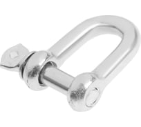 Такелажная скоба ТУНДРА тип прямой, 10 мм, цинк, 50 шт. 9926454