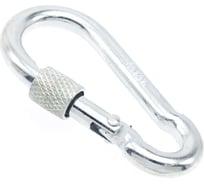 Карабины с муфтой BOWT 6 мм, оцинкованные, DIN 5299d, 6 шт. B03516