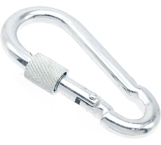 Карабины с муфтой BOWT 7 мм, оцинкованные, DIN 5299d, 6 шт. B03522