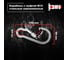 Карабины с муфтой BOWT 12 мм, оцинкованные, DIN 5299d, 4 шт. B03551 3