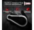 Пожарные карабины BOWT 15 мм, оцинкованные, DIN 5299с, 4 шт. B03466 4