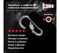 Карабины с муфтой BOWT 6 мм, оцинкованные, DIN 5299d, 4 шт. B03515 5