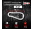 Пожарные карабины BOWT 11 мм, оцинкованные, DIN 5299с, 2 шт. B03444 2