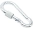 Карабины с муфтой BOWT 7 мм, оцинкованные, DIN 5299d, 2 шт. B03520 1