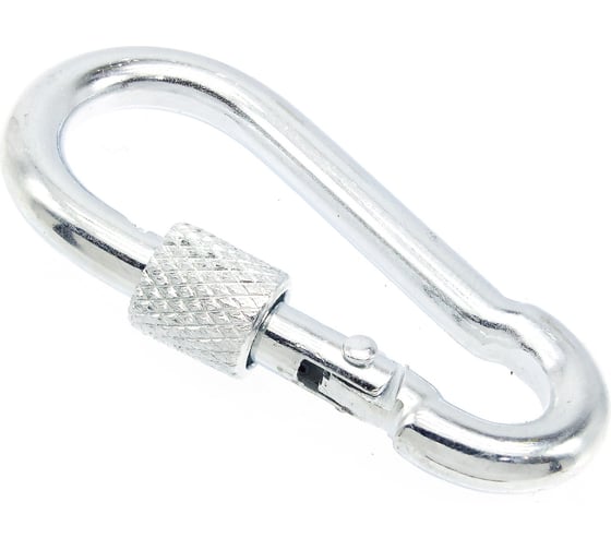 Карабины с муфтой BOWT 5 мм, оцинкованные, DIN 5299d, 1 шт. B03507