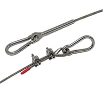 Тросовый комплект для подвешивания KREPFIELD kf101 регулируемый, нержавеющая сталь а4 aisi 316, 70 м KF101-70
