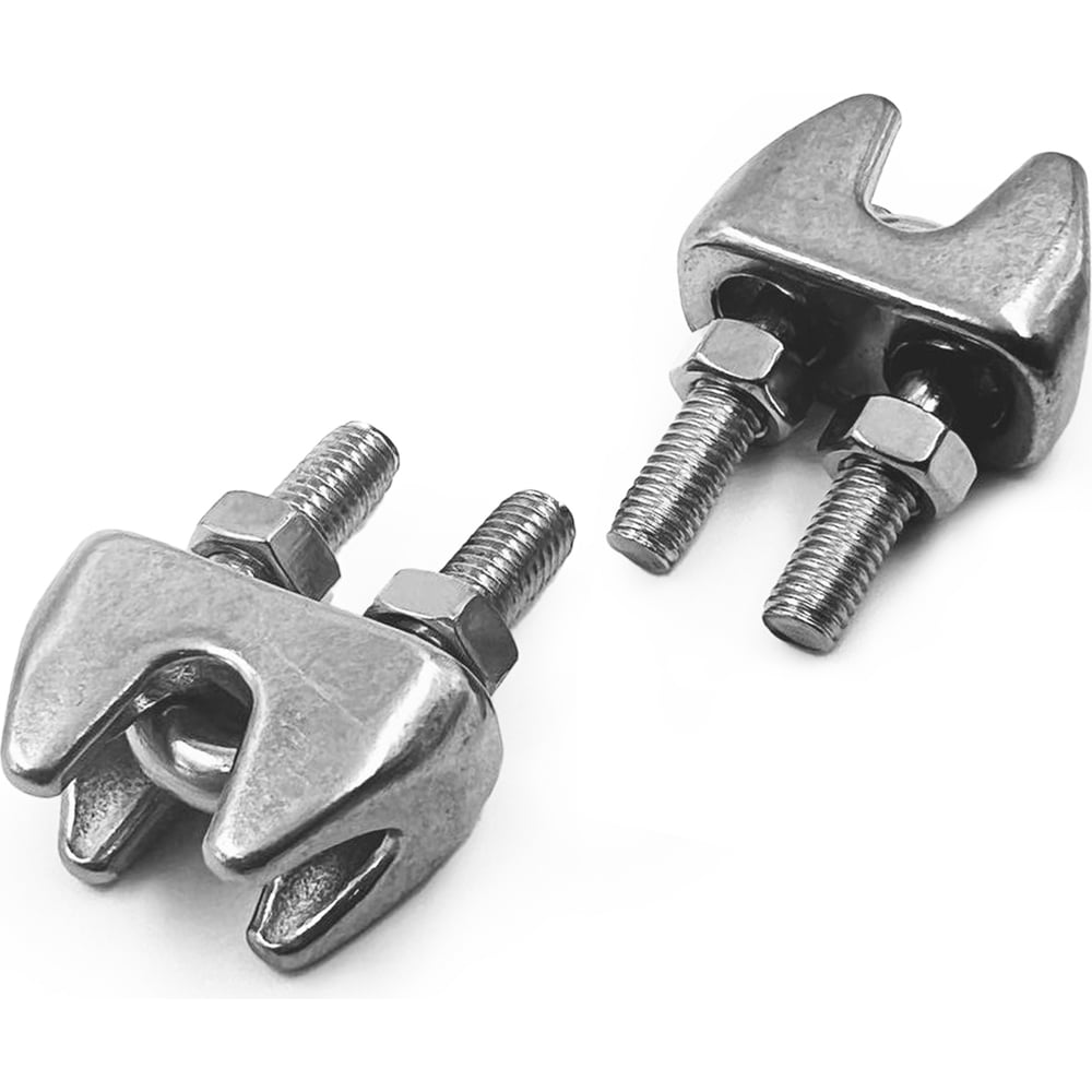 アクセサリー M3 Нержавеющий зажим KREPFIELD 3 мм art 9074 а4 для троса с двумя