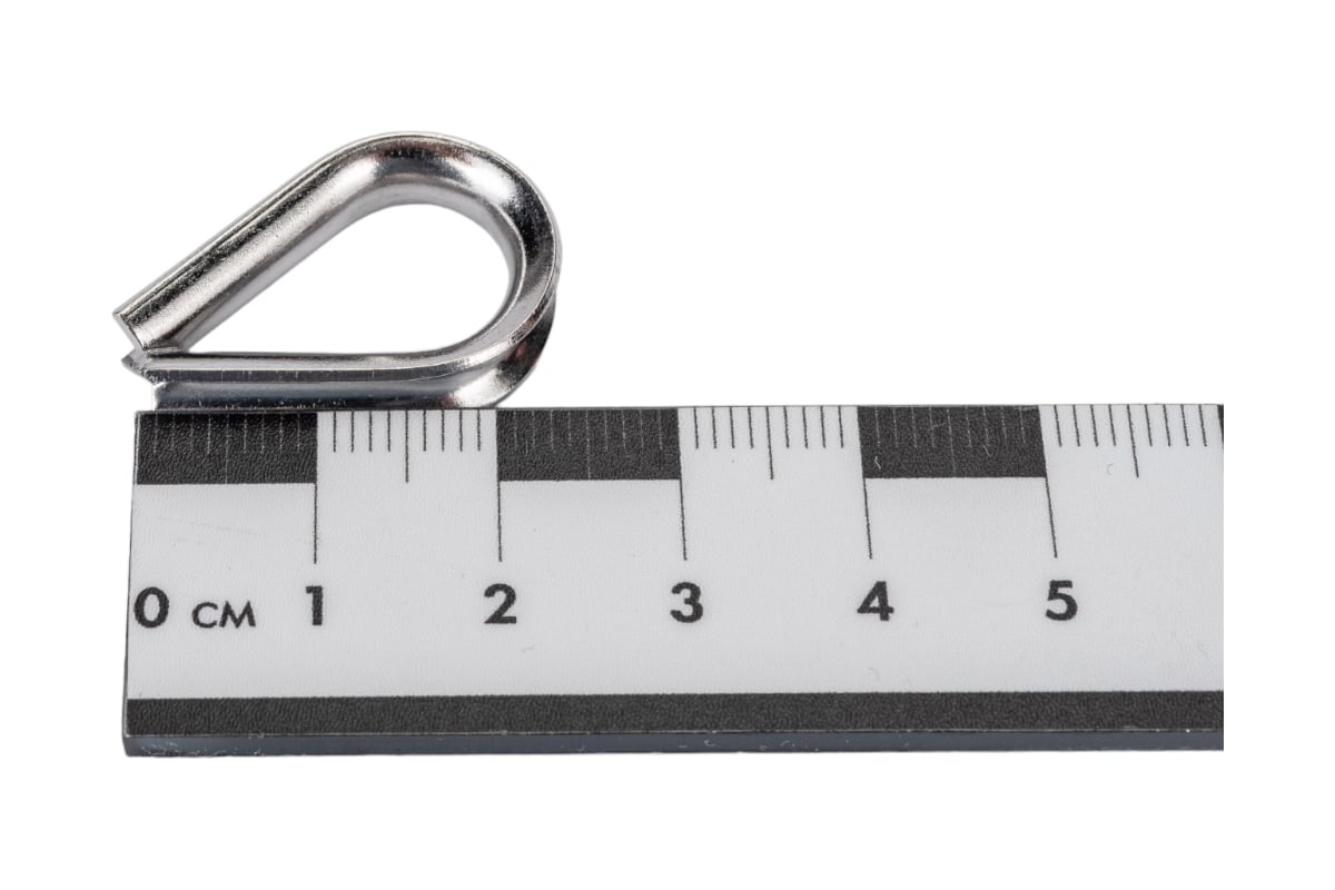 Коуш ЕВРОПАРТНЕР DIN 6899, D4 мм, нержав. сталь, 1 шт. G1 7344 ...