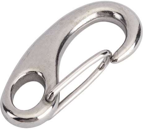 Карабин ЕВРОПАРТНЕР L-50 мм, нержав. сталь, 1 шт. G1 4050