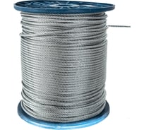 Стальной трос Метизный двор 5 мм DIN 3055, 250 м 4690441030368