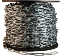 Сварная длиннозвенная цепь Метизный двор 6 мм DIN 763, 30 м 4690441030580