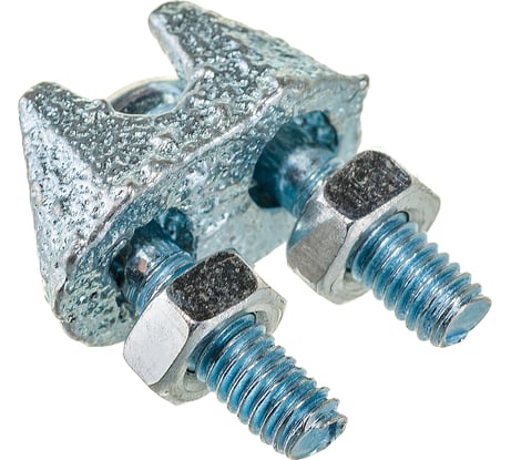 Зажим для троса Метизный двор 3 мм DIN 741. 6 шт. 4690441032140