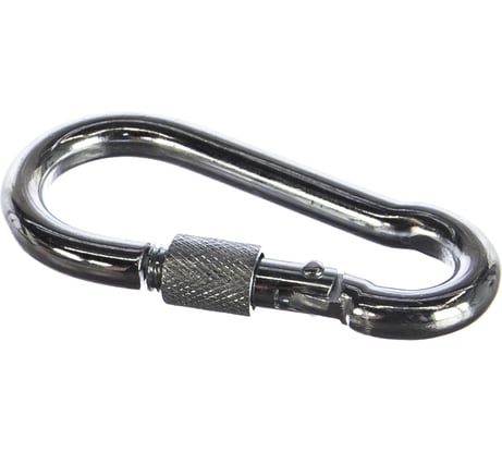 Карабин с предохранительной гайкой Метизный двор 9 мм 4690441031709