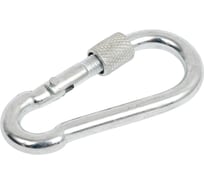 Карабин с предохранительной гайкой Метизный двор 7 мм 2 шт. 4690441031686