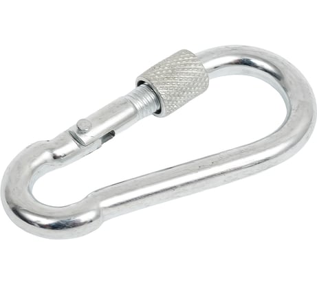 Карабин с предохранительной гайкой Метизный двор 7 мм 2 шт. 4690441031686