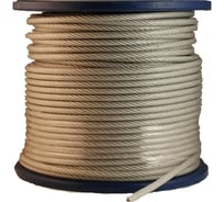 Трос в оплетке Метизный двор 4/5 мм DIN 3055, 100 м. 4690441031358