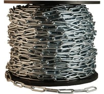 Сварная длиннозвенная цепь Метизный двор 6 мм DIN 763, 18 м. 4690441031488