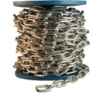 Сварная короткозвенная цепь Метизный двор 8 мм DIN 766, 10 м. 4690441031426