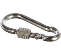 Карабин с фиксатором Саморезик 5х50 DIN 5299 D, 5 шт. DIN5299D-5х50-5