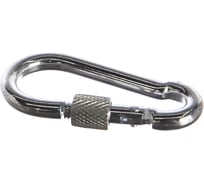 Карабин с фиксатором Саморезик 6х60 DIN 5299 D, 5 шт. DIN5299D-6х60-5