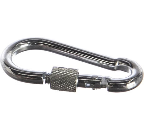 Карабин с фиксатором Саморезик 6х60 DIN 5299 D, 5 шт. DIN5299D-6х60-5